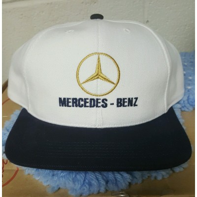 NEW Vtg MercedesBenz Snapback Hat cap streetwear deadstock hiphop supreme 90's   eb-72330762